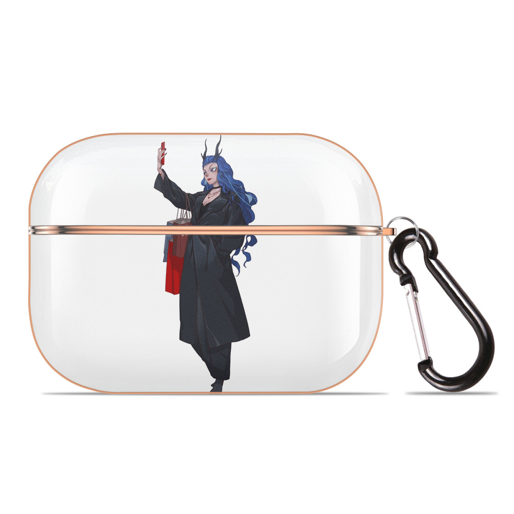 （画像用） Ne Zha 2 ナタ 魔童の大暴れ 【AirPods Pro用】ハードシェル保護ケース｜耐衝撃・防指紋・カラビナ付き商品仕様