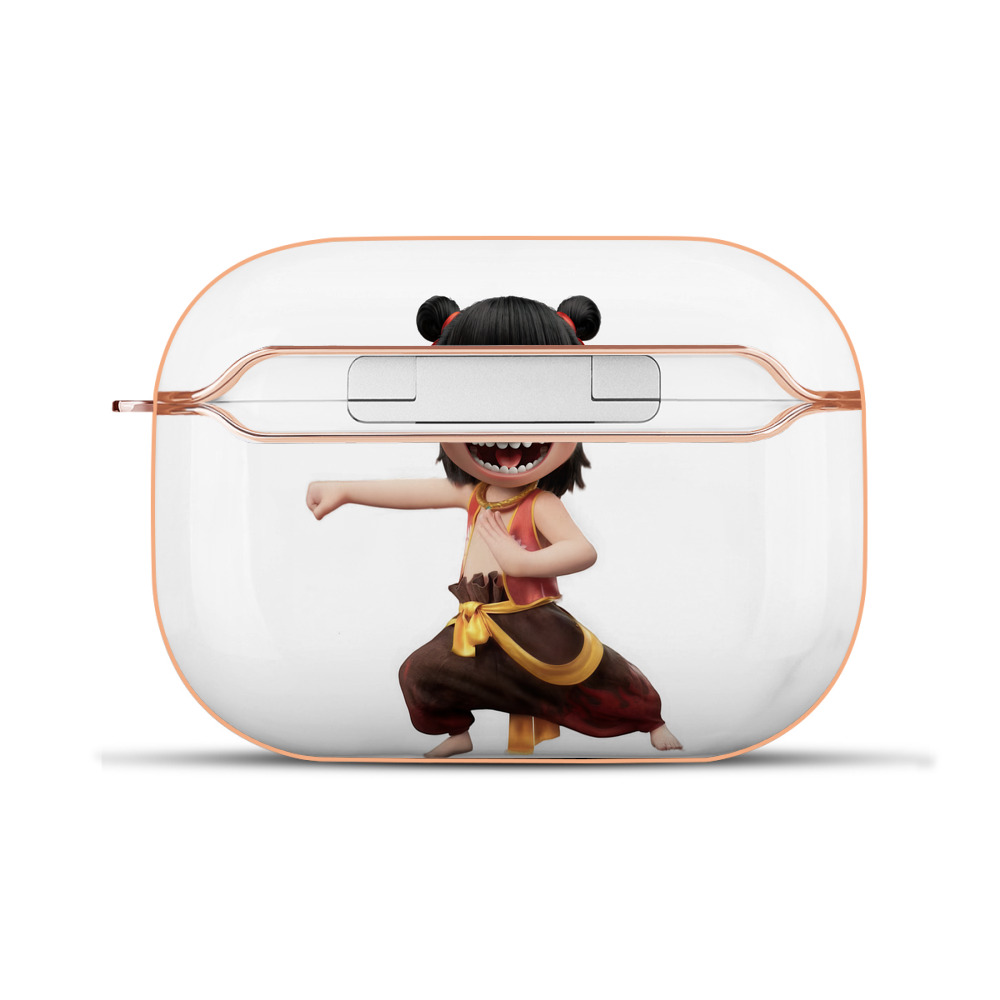（画像用） Ne Zha 2 ナタ 魔童の大暴れ 【AirPods Pro用】ハードシェル保護ケース｜耐衝撃・防指紋・カラビナ付き商品仕様