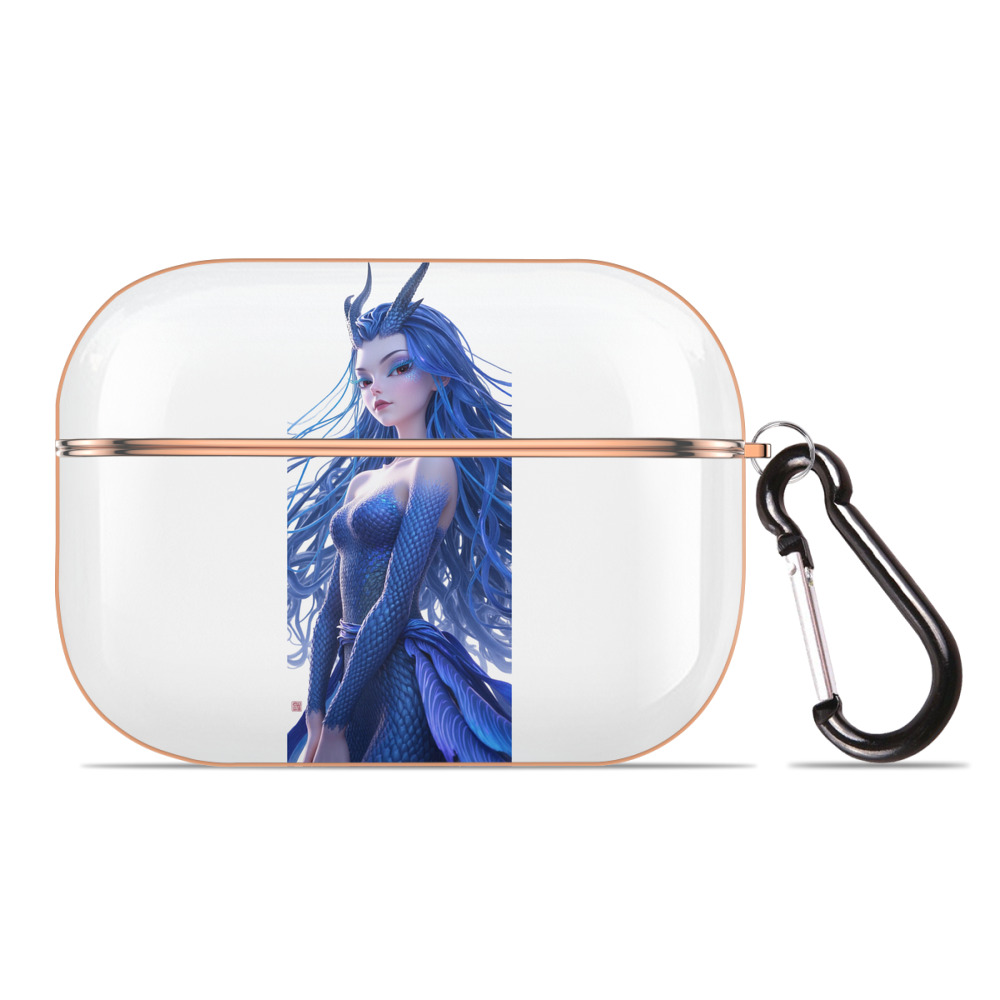 （画像用） Ne Zha 2 ナタ 魔童の大暴れ 【AirPods Pro用】ハードシェル保護ケース｜耐衝撃・防指紋・カラビナ付き商品仕様