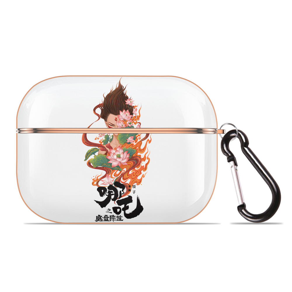 （画像用） Ne Zha 2 ナタ 魔童の大暴れ 【AirPods Pro用】ハードシェル保護ケース｜耐衝撃・防指紋・カラビナ付き商品仕様