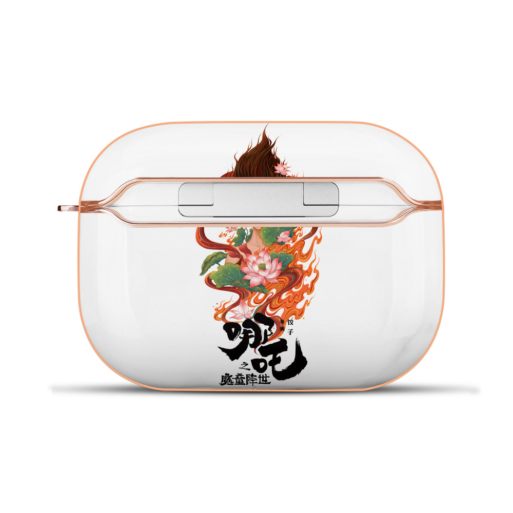 （画像用） Ne Zha 2 ナタ 魔童の大暴れ 【AirPods Pro用】ハードシェル保護ケース｜耐衝撃・防指紋・カラビナ付き商品仕様