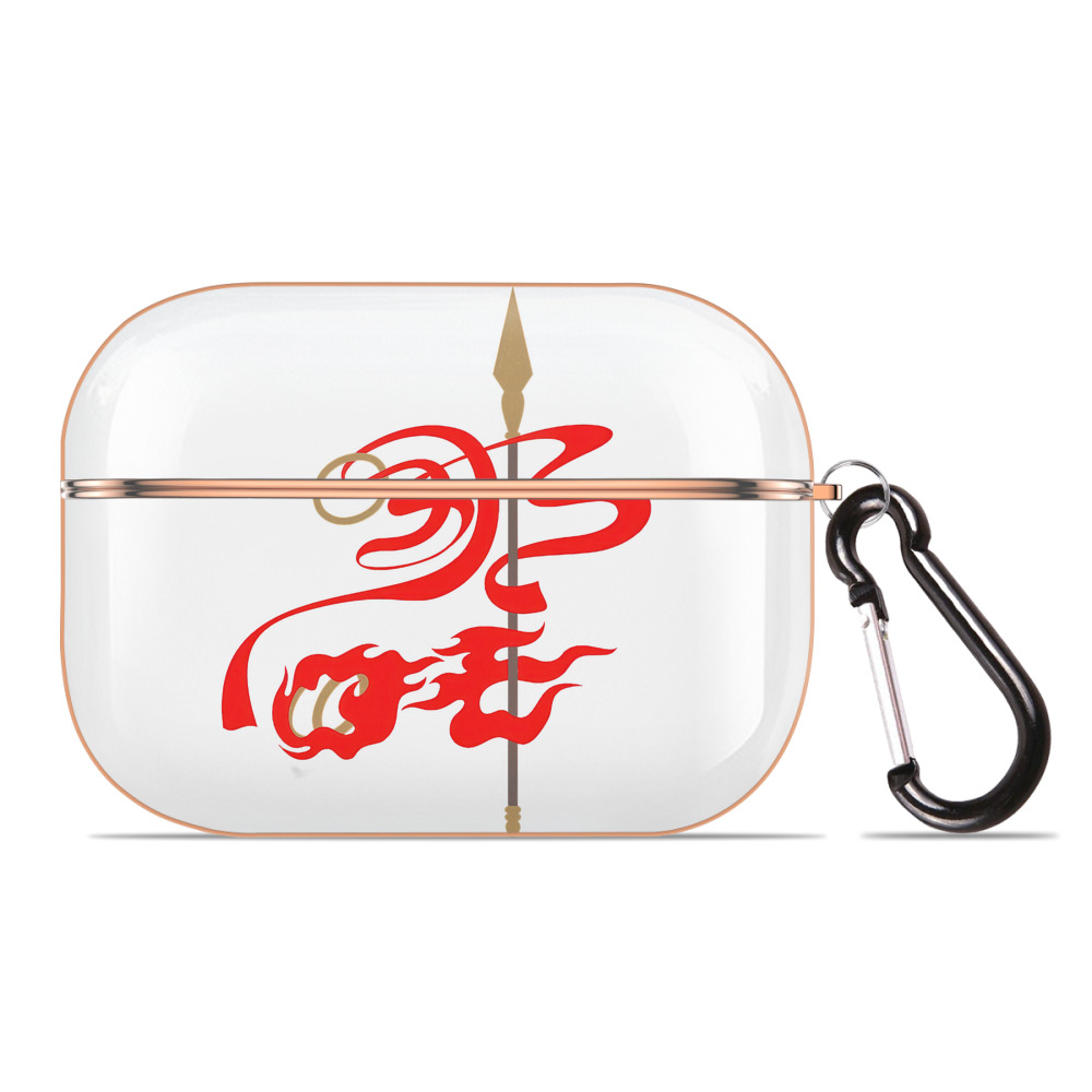 （画像用） Ne Zha 2 ナタ 魔童の大暴れ 【AirPods Pro用】ハードシェル保護ケース｜耐衝撃・防指紋・カラビナ付き商品仕様
