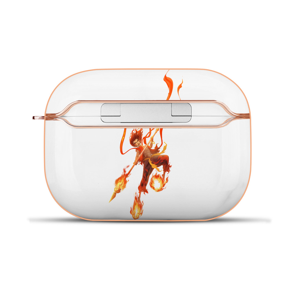 （画像用） Ne Zha 2 ナタ 魔童の大暴れ 【AirPods Pro用】ハードシェル保護ケース｜耐衝撃・防指紋・カラビナ付き商品仕様