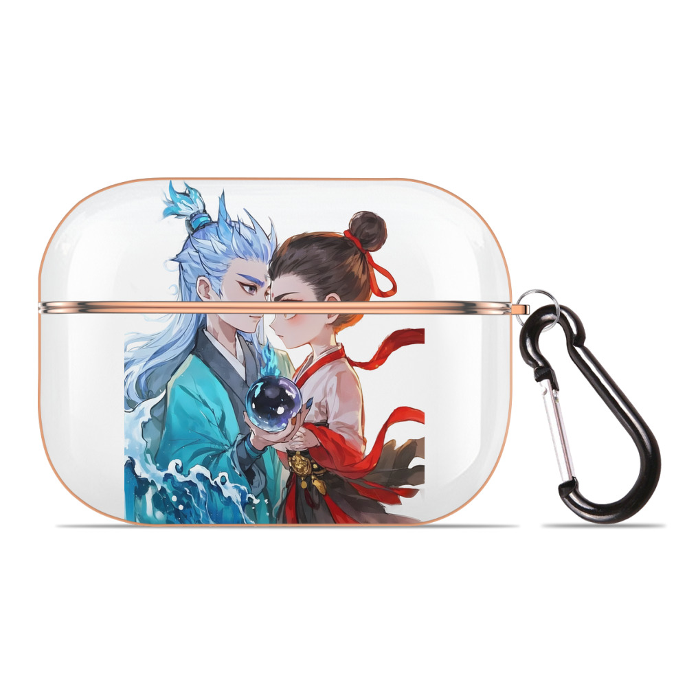 （画像用） Ne Zha 2 ナタ 魔童の大暴れ 【AirPods Pro用】ハードシェル保護ケース｜耐衝撃・防指紋・カラビナ付き商品仕様
