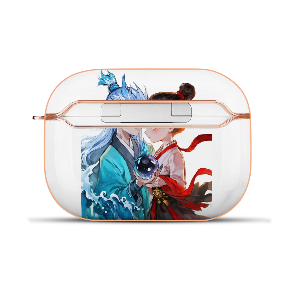 （画像用） Ne Zha 2 ナタ 魔童の大暴れ 【AirPods Pro用】ハードシェル保護ケース｜耐衝撃・防指紋・カラビナ付き商品仕様