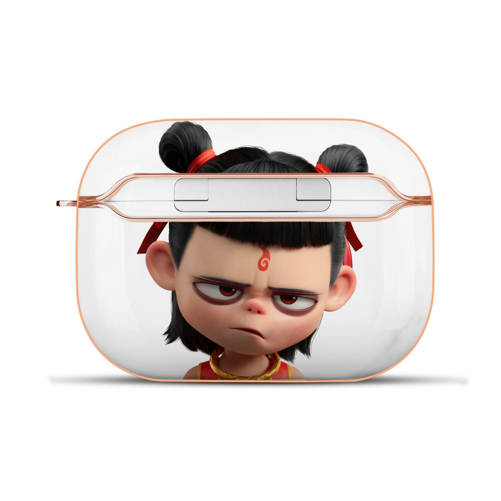 （画像用） Ne Zha 2 ナタ 魔童の大暴れ 【AirPods Pro用】ハードシェル保護ケース｜耐衝撃・防指紋・カラビナ付き商品仕様
