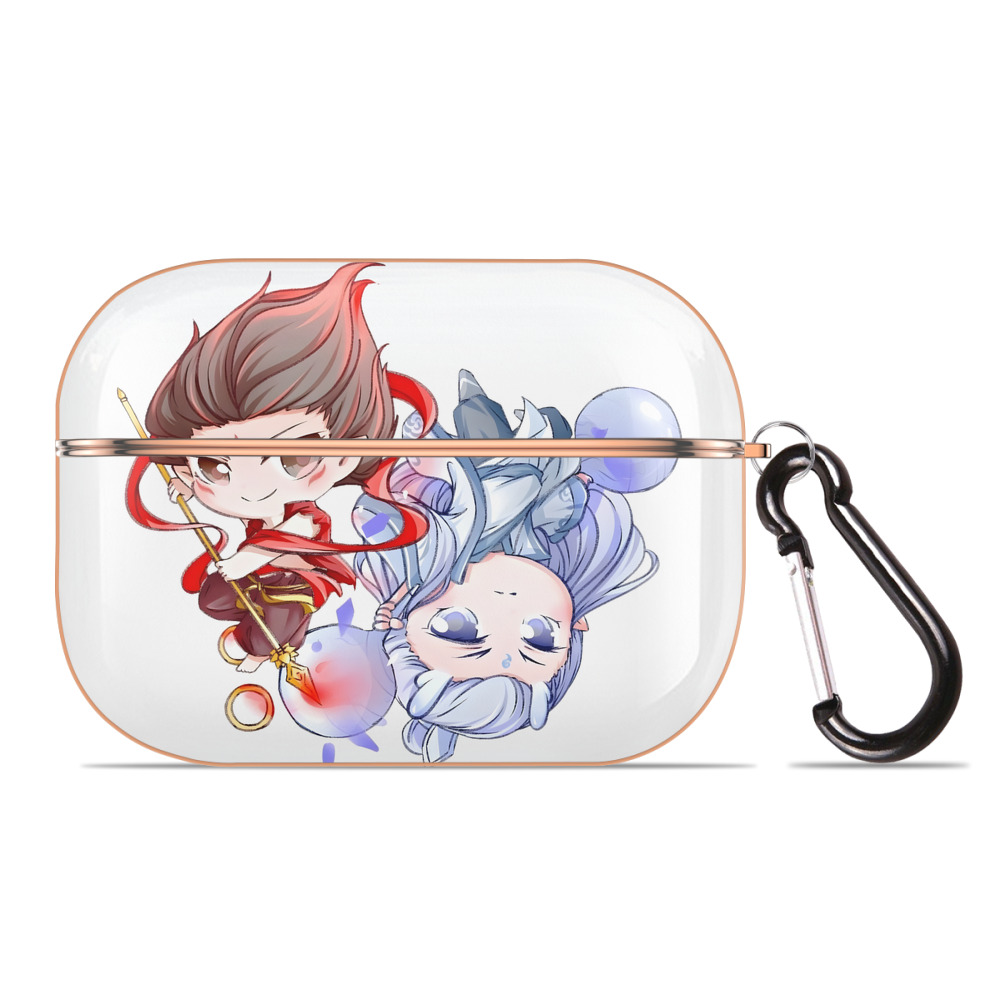 （画像用） Ne Zha 2 ナタ 魔童の大暴れ 【AirPods Pro用】ハードシェル保護ケース｜耐衝撃・防指紋・カラビナ付き商品仕様