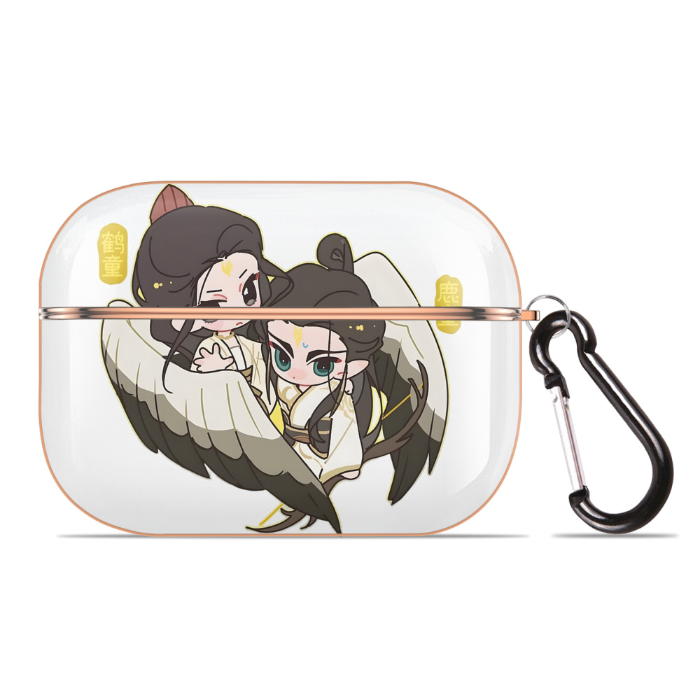 （画像用） Ne Zha 2 ナタ 魔童の大暴れ 【AirPods Pro用】ハードシェル保護ケース｜耐衝撃・防指紋・カラビナ付き商品仕様
