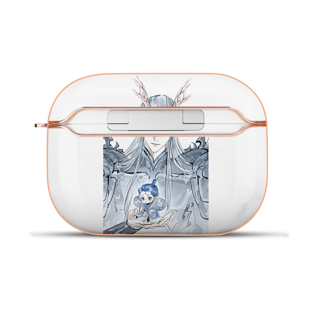 （画像用） Ne Zha 2 ナタ 魔童の大暴れ 【AirPods Pro用】ハードシェル保護ケース｜耐衝撃・防指紋・カラビナ付き商品仕様