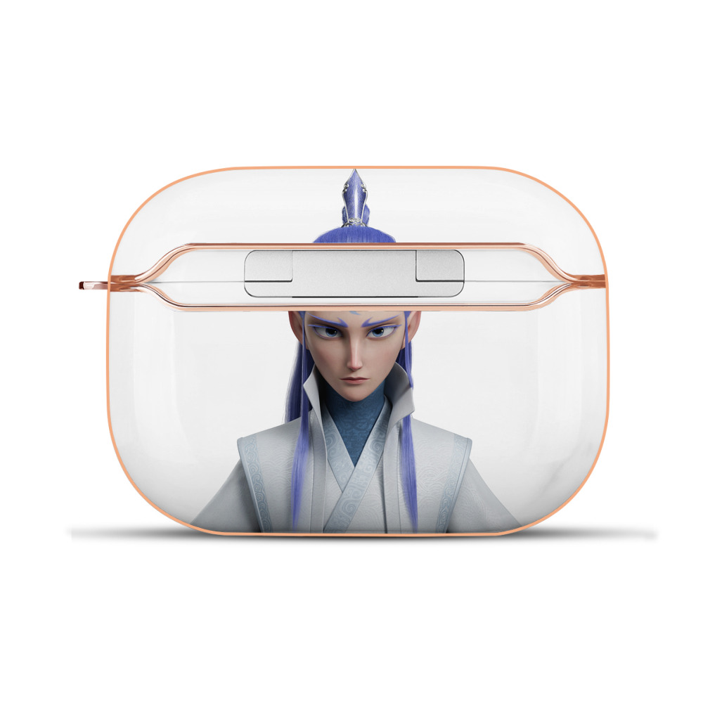 （画像用） Ne Zha 2 ナタ 魔童の大暴れ 【AirPods Pro用】ハードシェル保護ケース｜耐衝撃・防指紋・カラビナ付き商品仕様