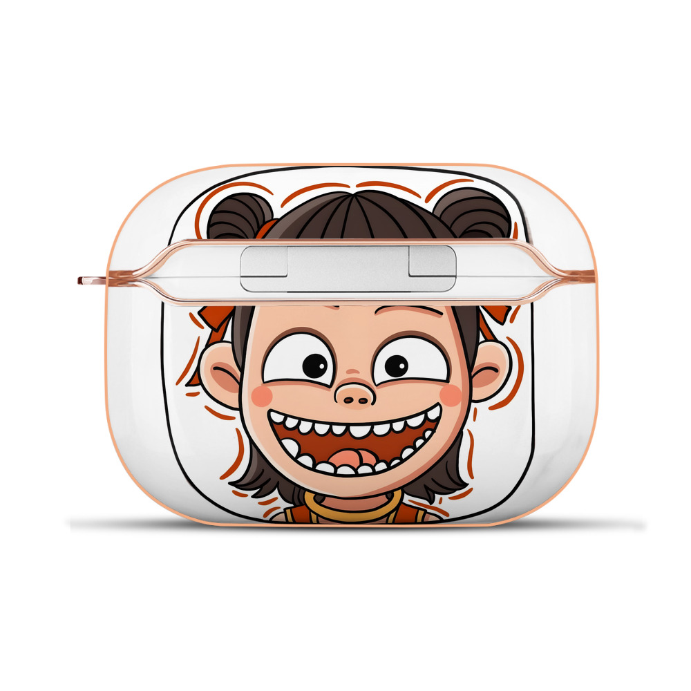（画像用） Ne Zha 2 ナタ 魔童の大暴れ 【AirPods Pro用】ハードシェル保護ケース｜耐衝撃・防指紋・カラビナ付き商品仕様