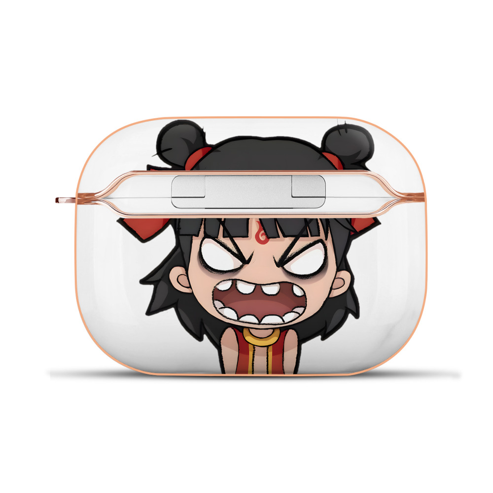 （画像用） Ne Zha 2 ナタ 魔童の大暴れ 【AirPods Pro用】ハードシェル保護ケース｜耐衝撃・防指紋・カラビナ付き商品仕様