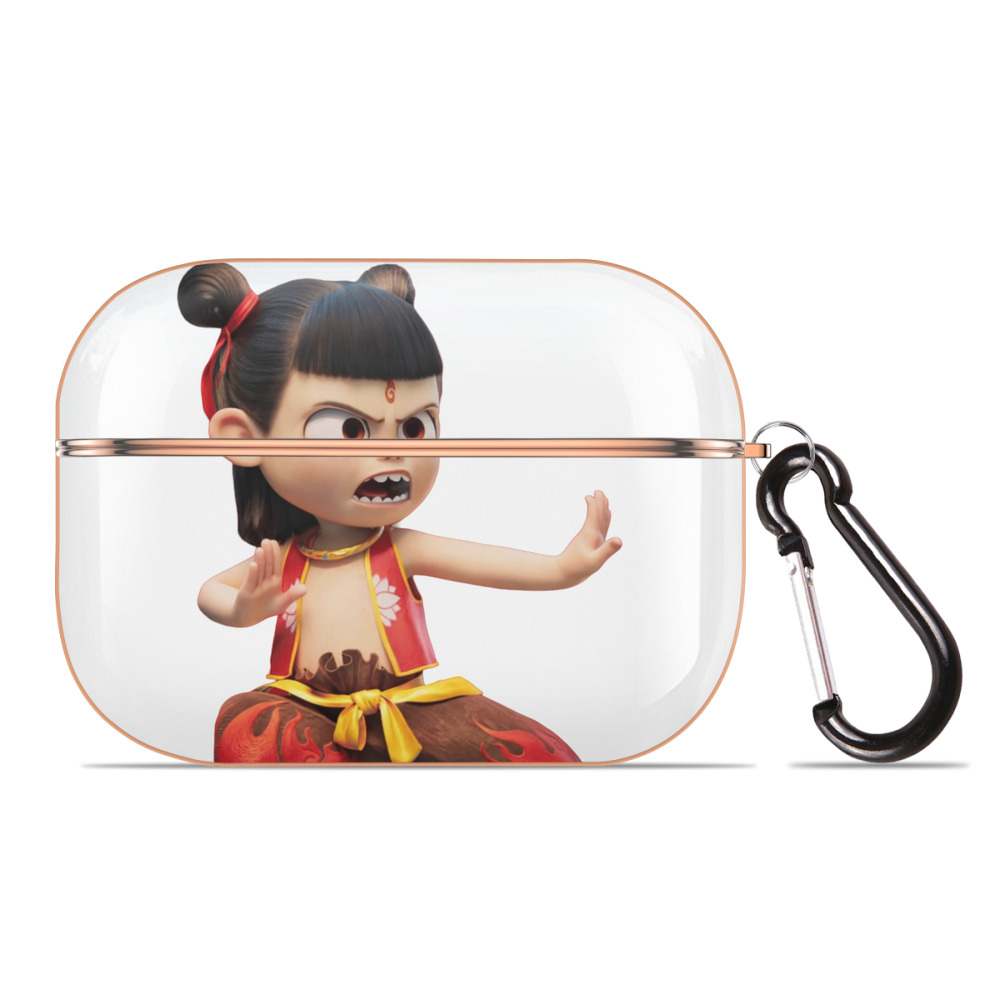 （画像用） Ne Zha 2 ナタ 魔童の大暴れ 【AirPods Pro用】ハードシェル保護ケース｜耐衝撃・防指紋・カラビナ付き商品仕様