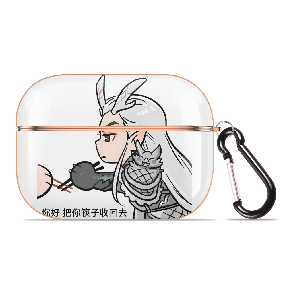 （画像用） Ne Zha 2 ナタ 魔童の大暴れ 【AirPods Pro用】ハードシェル保護ケース｜耐衝撃・防指紋・カラビナ付き商品仕様