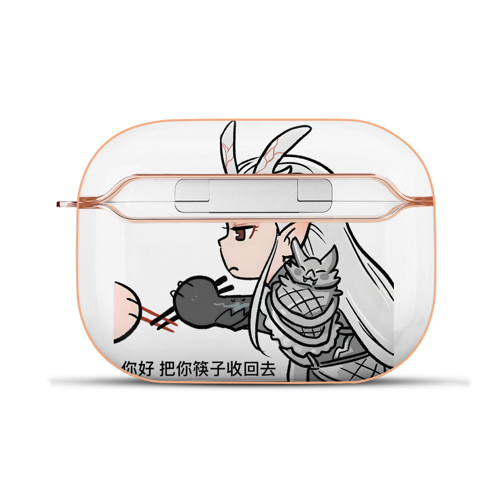 （画像用） Ne Zha 2 ナタ 魔童の大暴れ 【AirPods Pro用】ハードシェル保護ケース｜耐衝撃・防指紋・カラビナ付き商品仕様