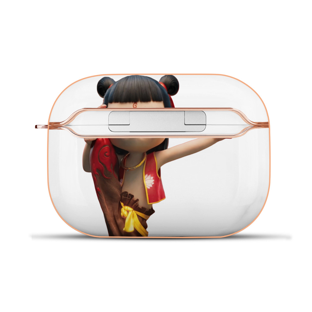 （画像用） Ne Zha 2 ナタ 魔童の大暴れ 【AirPods Pro用】ハードシェル保護ケース｜耐衝撃・防指紋・カラビナ付き商品仕様