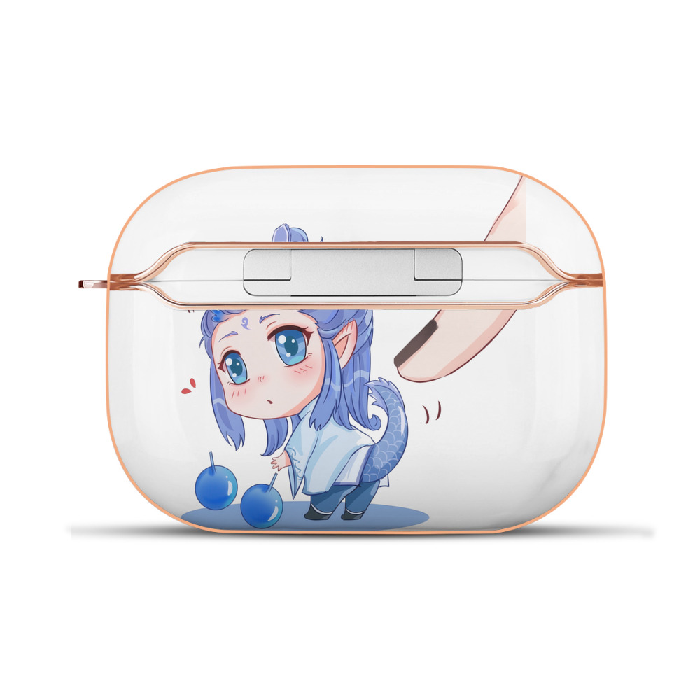 （画像用） Ne Zha 2 ナタ 魔童の大暴れ 【AirPods Pro用】ハードシェル保護ケース｜耐衝撃・防指紋・カラビナ付き商品仕様