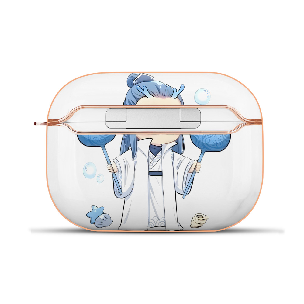 （画像用） Ne Zha 2 ナタ 魔童の大暴れ 【AirPods Pro用】ハードシェル保護ケース｜耐衝撃・防指紋・カラビナ付き商品仕様