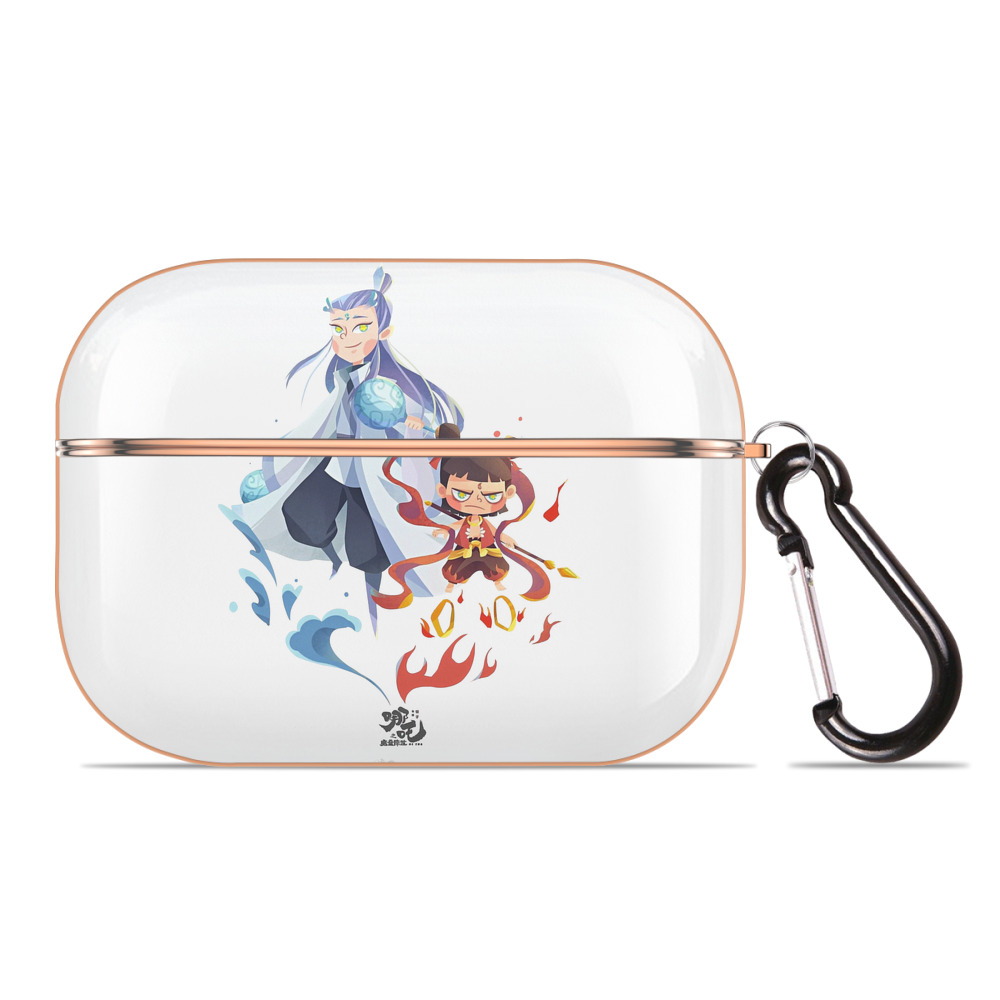 （画像用） Ne Zha 2 ナタ 魔童の大暴れ 【AirPods Pro用】ハードシェル保護ケース｜耐衝撃・防指紋・カラビナ付き商品仕様