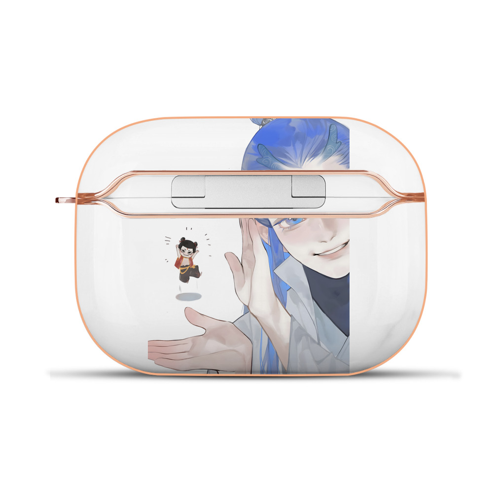 （画像用） Ne Zha 2 ナタ 魔童の大暴れ 【AirPods Pro用】ハードシェル保護ケース｜耐衝撃・防指紋・カラビナ付き商品仕様