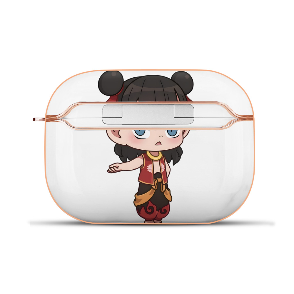 （画像用） Ne Zha 2 ナタ 魔童の大暴れ 【AirPods Pro用】ハードシェル保護ケース｜耐衝撃・防指紋・カラビナ付き商品仕様