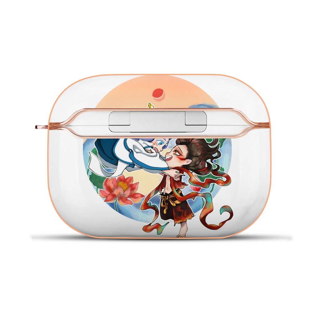 （画像用） Ne Zha 2 ナタ 魔童の大暴れ 【AirPods Pro用】ハードシェル保護ケース｜耐衝撃・防指紋・カラビナ付き商品仕様