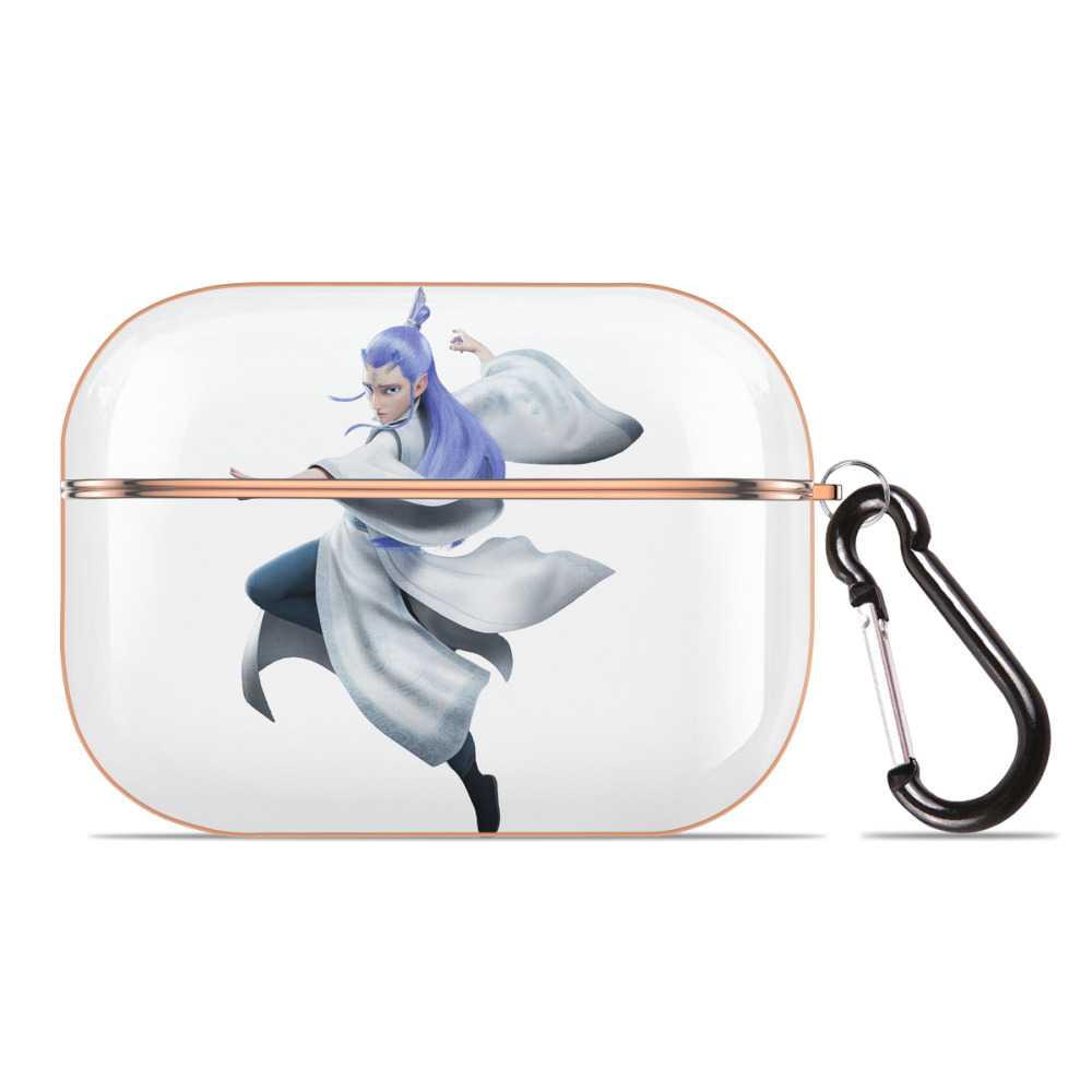 （画像用） Ne Zha 2 ナタ 魔童の大暴れ 【AirPods Pro用】ハードシェル保護ケース｜耐衝撃・防指紋・カラビナ付き商品仕様