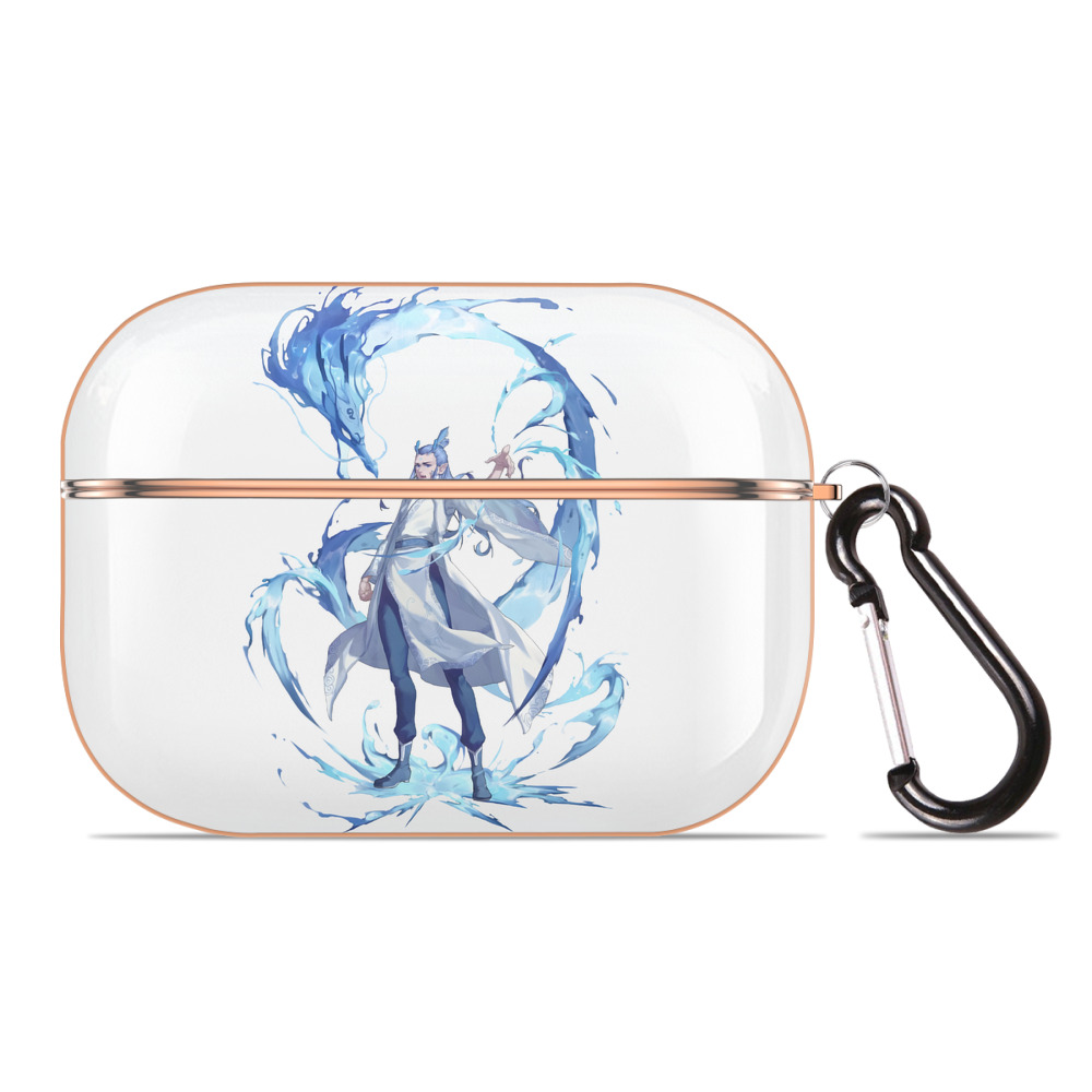 （画像用） Ne Zha 2 ナタ 魔童の大暴れ 【AirPods Pro用】ハードシェル保護ケース｜耐衝撃・防指紋・カラビナ付き商品仕様