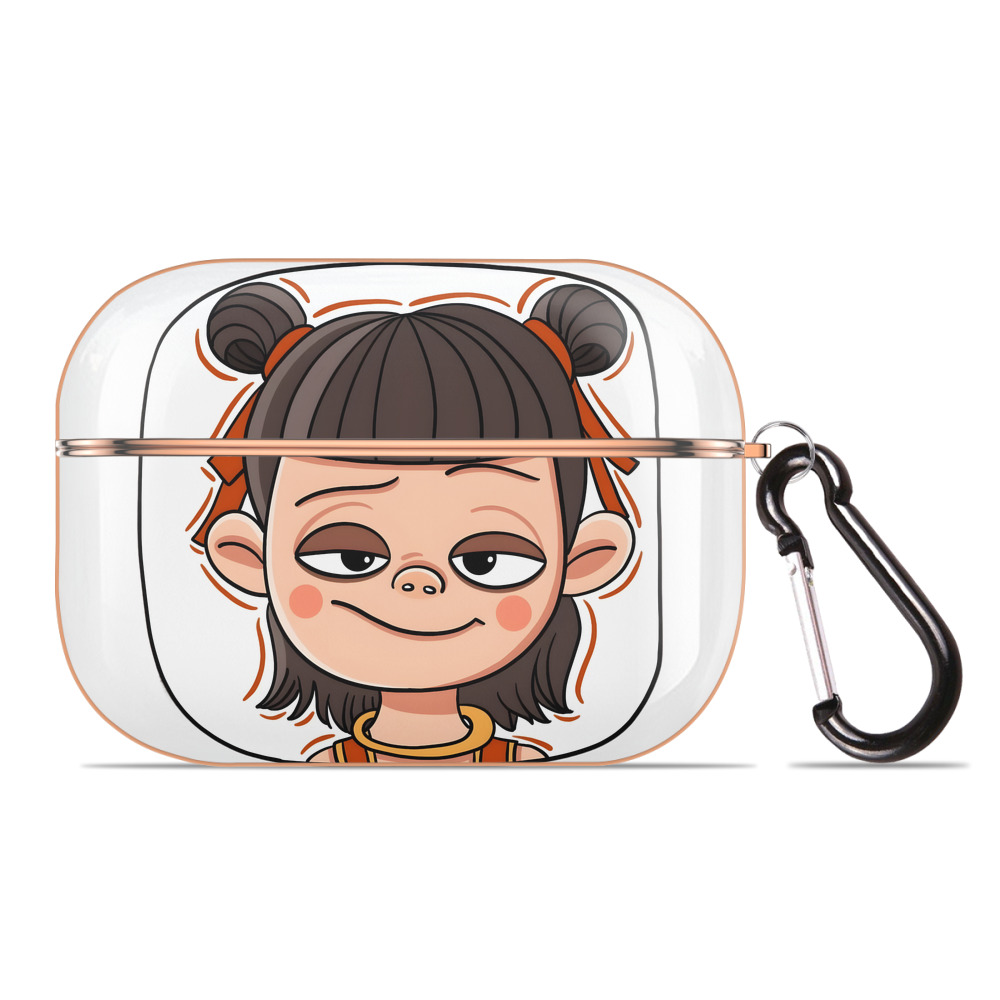 （画像用） Ne Zha 2 ナタ 魔童の大暴れ 【AirPods Pro用】ハードシェル保護ケース｜耐衝撃・防指紋・カラビナ付き商品仕様