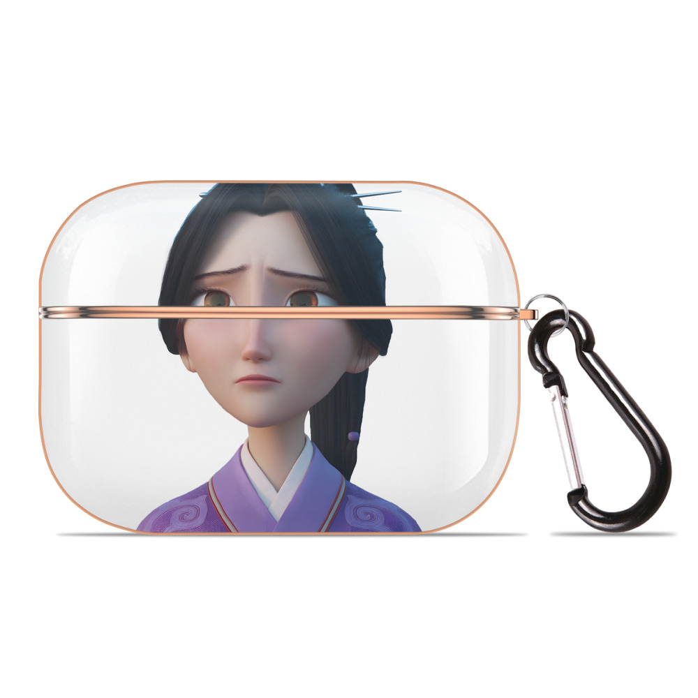 （画像用） Ne Zha 2 ナタ 魔童の大暴れ 【AirPods Pro用】ハードシェル保護ケース｜耐衝撃・防指紋・カラビナ付き商品仕様