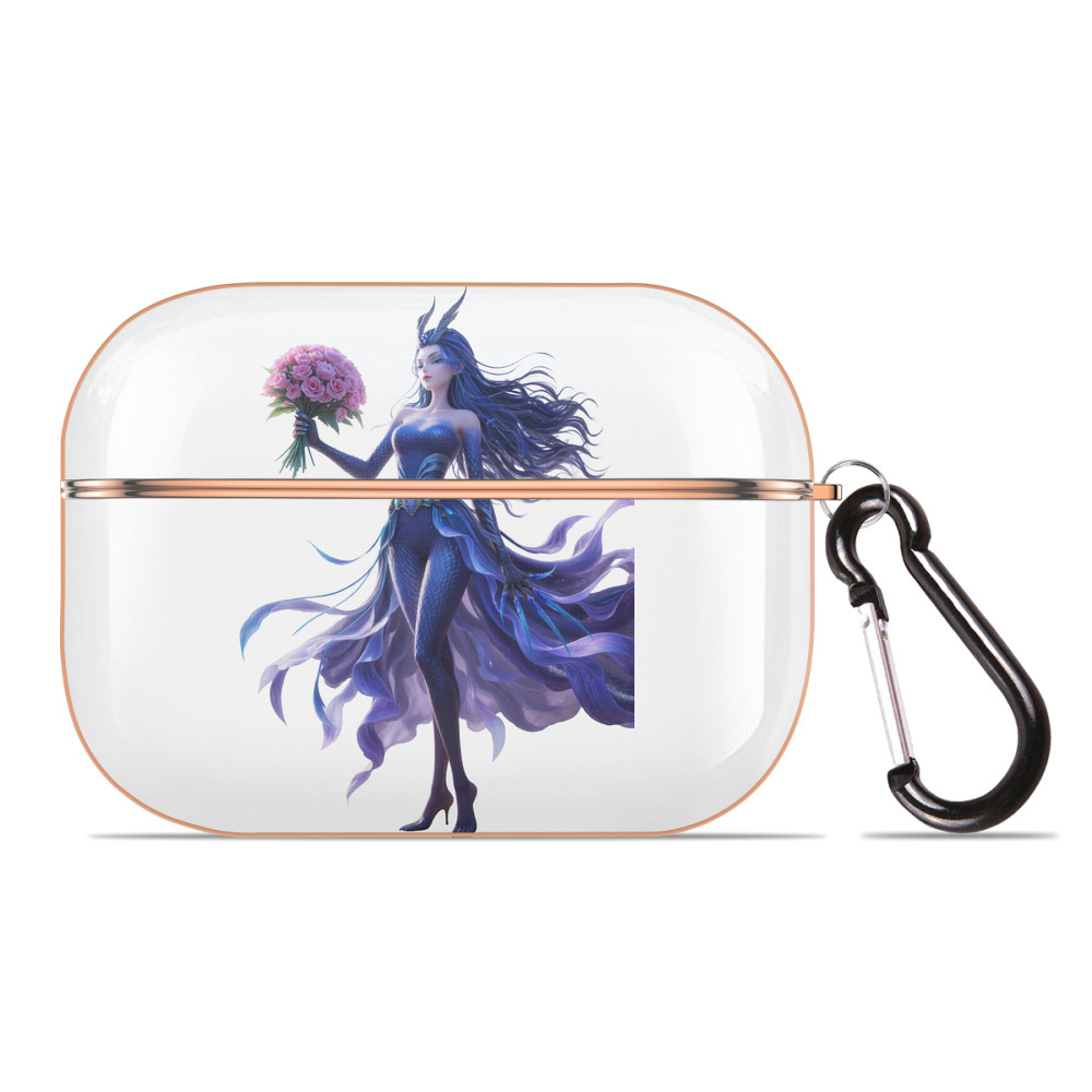（画像用） Ne Zha 2 ナタ 魔童の大暴れ 【AirPods Pro用】ハードシェル保護ケース｜耐衝撃・防指紋・カラビナ付き商品仕様