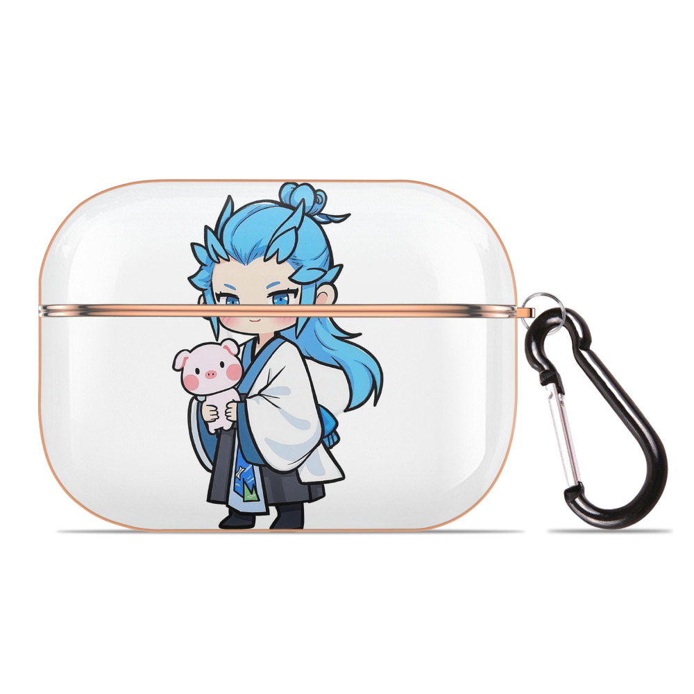 （画像用） Ne Zha 2 ナタ 魔童の大暴れ 【AirPods Pro用】ハードシェル保護ケース｜耐衝撃・防指紋・カラビナ付き商品仕様