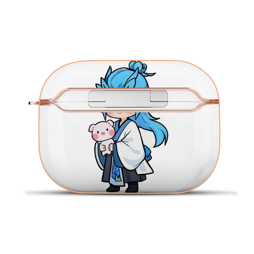 （画像用） Ne Zha 2 ナタ 魔童の大暴れ 【AirPods Pro用】ハードシェル保護ケース｜耐衝撃・防指紋・カラビナ付き商品仕様
