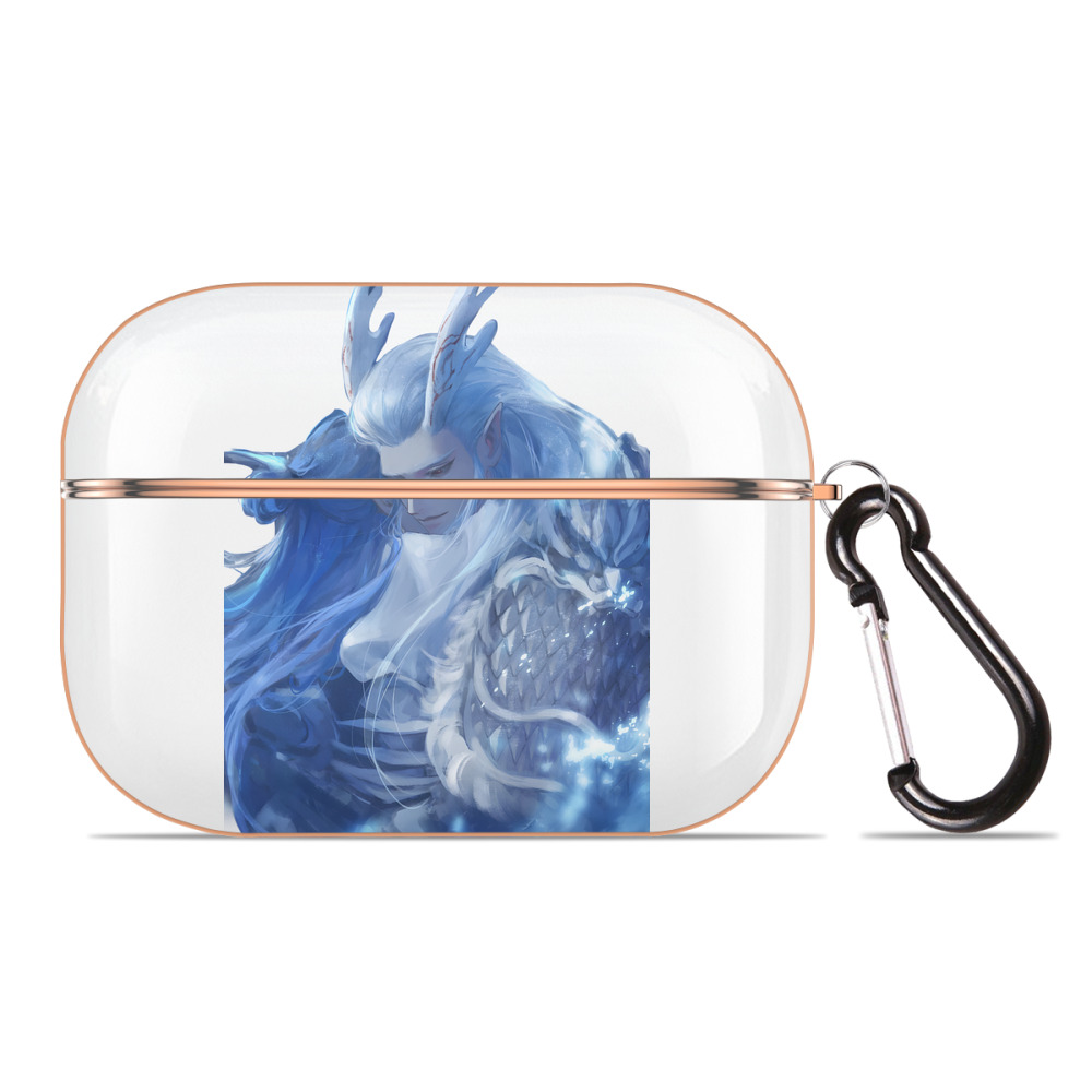 （画像用） Ne Zha 2 ナタ 魔童の大暴れ 【AirPods Pro用】ハードシェル保護ケース｜耐衝撃・防指紋・カラビナ付き商品仕様