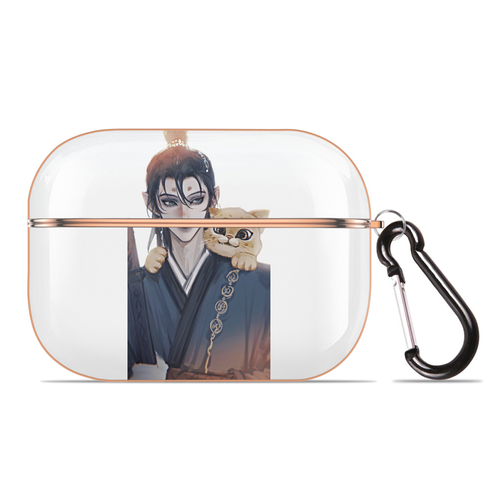 （画像用） Ne Zha 2 ナタ 魔童の大暴れ 【AirPods Pro用】ハードシェル保護ケース｜耐衝撃・防指紋・カラビナ付き商品仕様