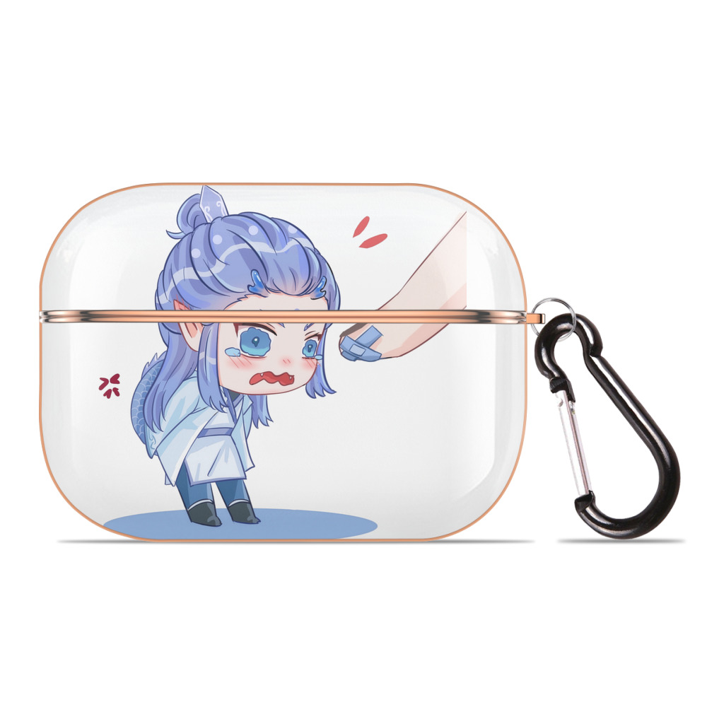 （画像用） Ne Zha 2 ナタ 魔童の大暴れ 【AirPods Pro用】ハードシェル保護ケース｜耐衝撃・防指紋・カラビナ付き商品仕様