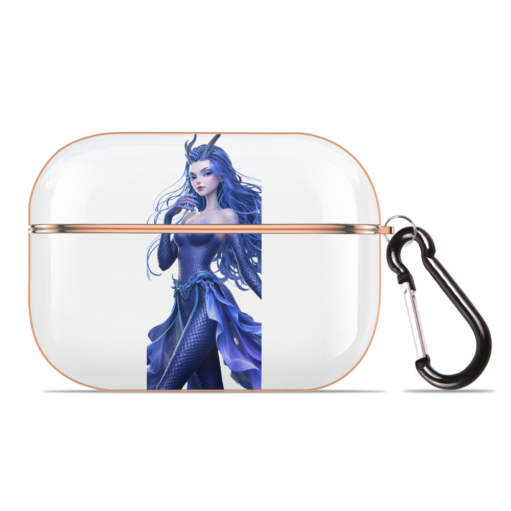 （画像用） Ne Zha 2 ナタ 魔童の大暴れ 【AirPods Pro用】ハードシェル保護ケース｜耐衝撃・防指紋・カラビナ付き商品仕様