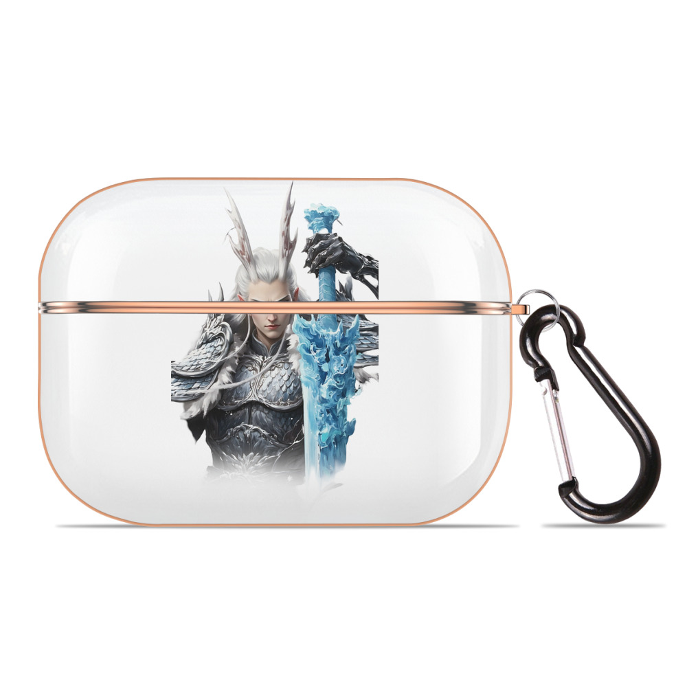 （画像用） Ne Zha 2 ナタ 魔童の大暴れ 【AirPods Pro用】ハードシェル保護ケース｜耐衝撃・防指紋・カラビナ付き商品仕様