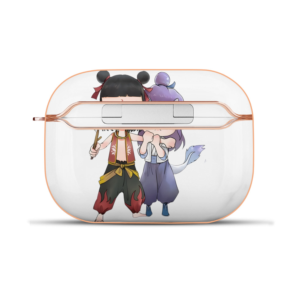 （画像用） Ne Zha 2 ナタ 魔童の大暴れ 【AirPods Pro用】ハードシェル保護ケース｜耐衝撃・防指紋・カラビナ付き商品仕様