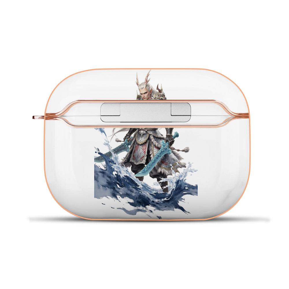 （画像用） Ne Zha 2 ナタ 魔童の大暴れ 【AirPods Pro用】ハードシェル保護ケース｜耐衝撃・防指紋・カラビナ付き商品仕様