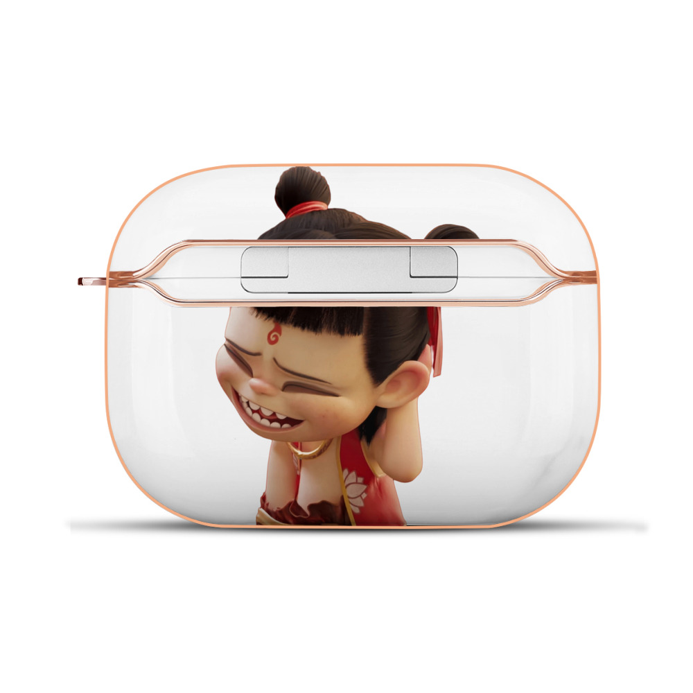 （画像用） Ne Zha 2 ナタ 魔童の大暴れ 【AirPods Pro用】ハードシェル保護ケース｜耐衝撃・防指紋・カラビナ付き商品仕様
