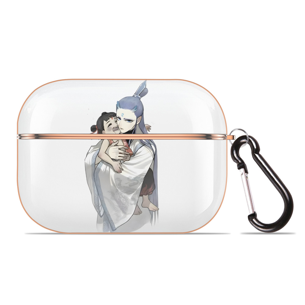（画像用） Ne Zha 2 ナタ 魔童の大暴れ 【AirPods Pro用】ハードシェル保護ケース｜耐衝撃・防指紋・カラビナ付き商品仕様