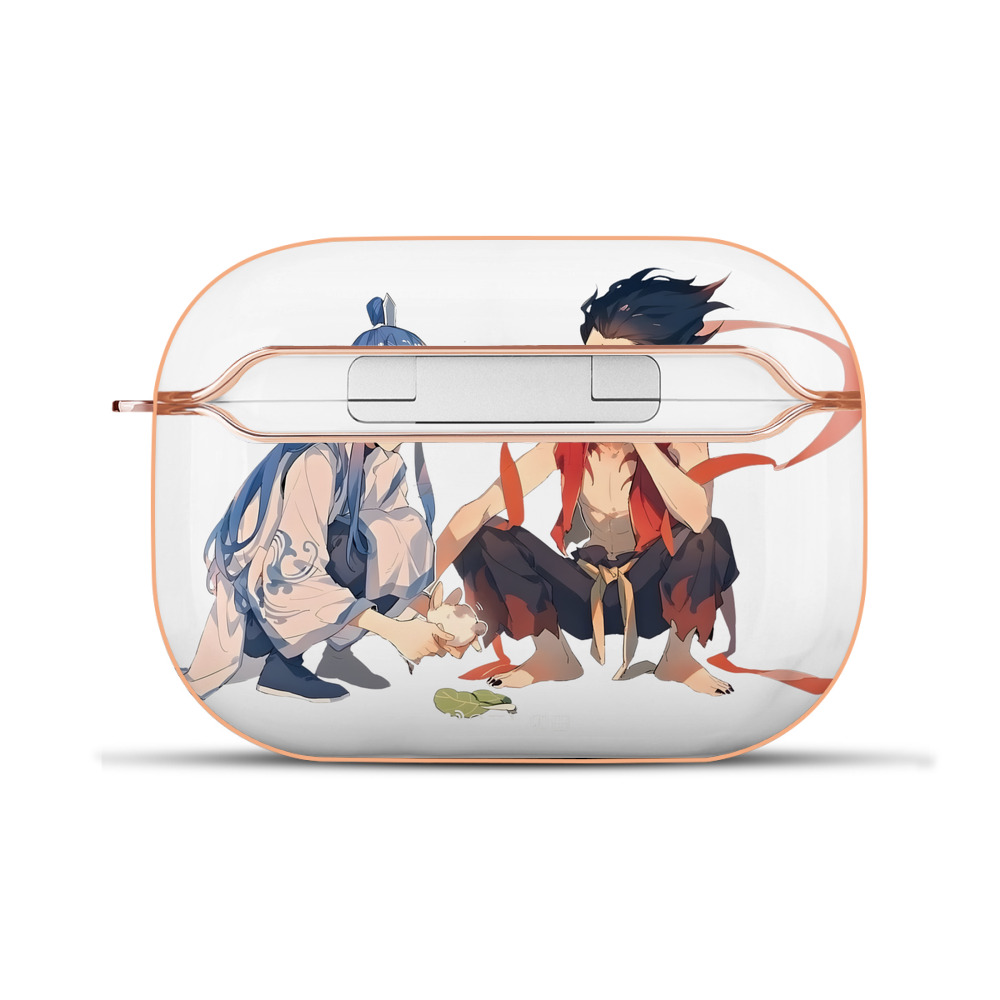 （画像用） Ne Zha 2 ナタ 魔童の大暴れ 【AirPods Pro用】ハードシェル保護ケース｜耐衝撃・防指紋・カラビナ付き商品仕様