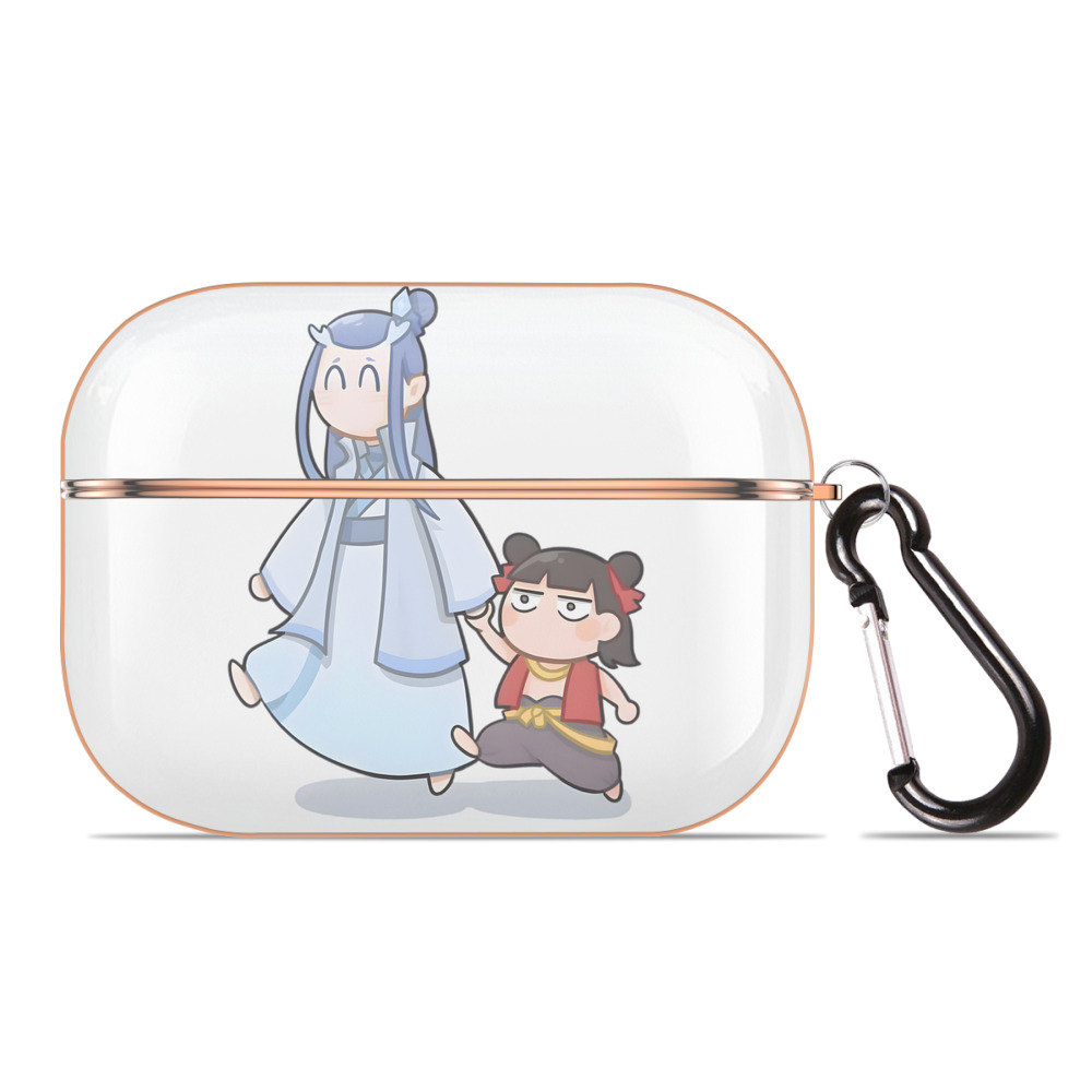 （画像用） Ne Zha 2 ナタ 魔童の大暴れ 【AirPods Pro用】ハードシェル保護ケース｜耐衝撃・防指紋・カラビナ付き商品仕様