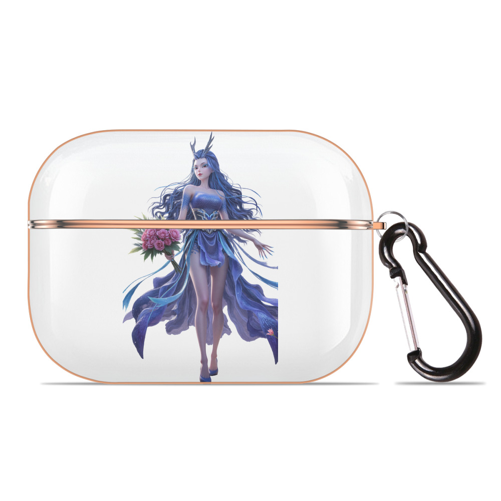 （画像用） Ne Zha 2 ナタ 魔童の大暴れ 【AirPods Pro用】ハードシェル保護ケース｜耐衝撃・防指紋・カラビナ付き商品仕様