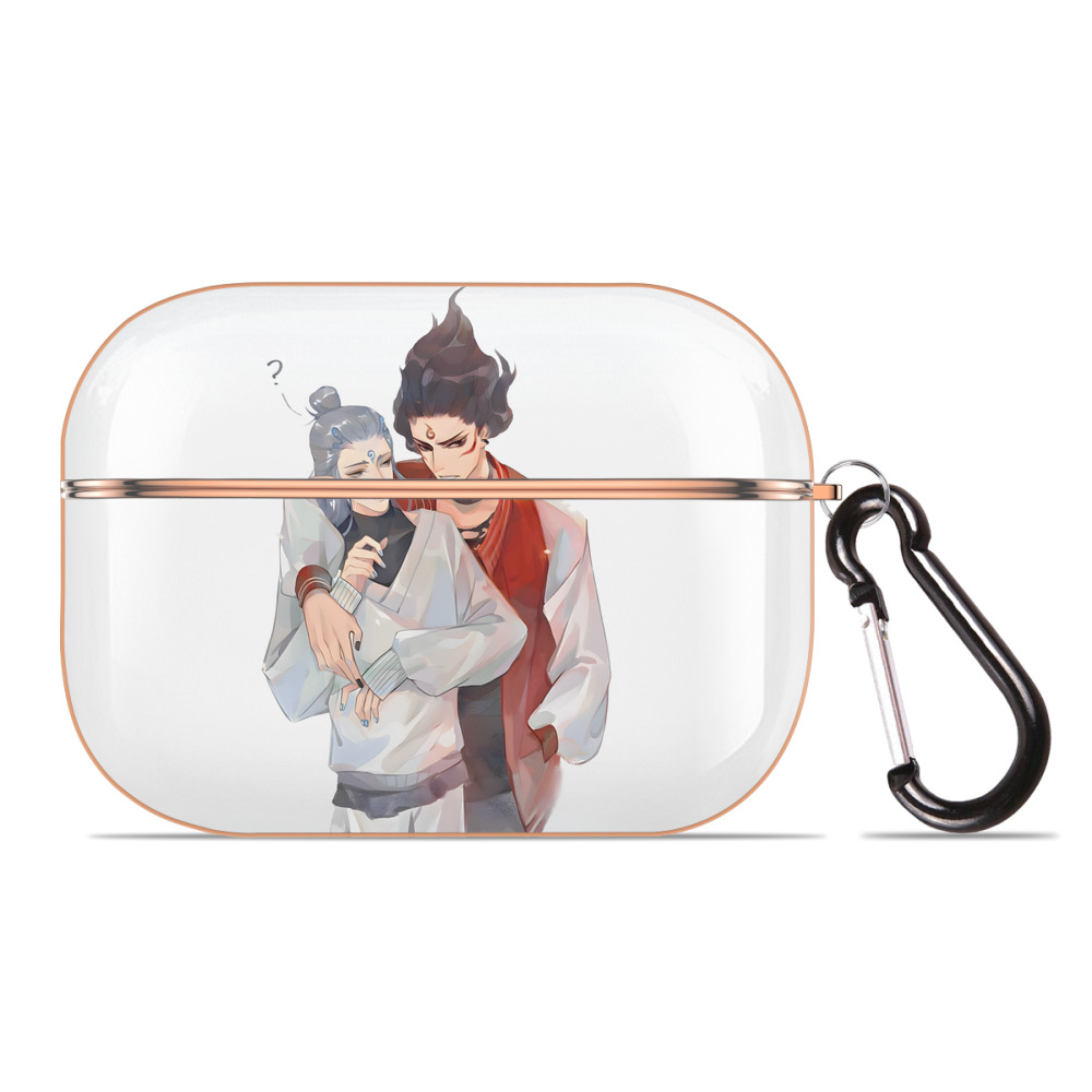 （画像用） Ne Zha 2 ナタ 魔童の大暴れ 【AirPods Pro用】ハードシェル保護ケース｜耐衝撃・防指紋・カラビナ付き商品仕様