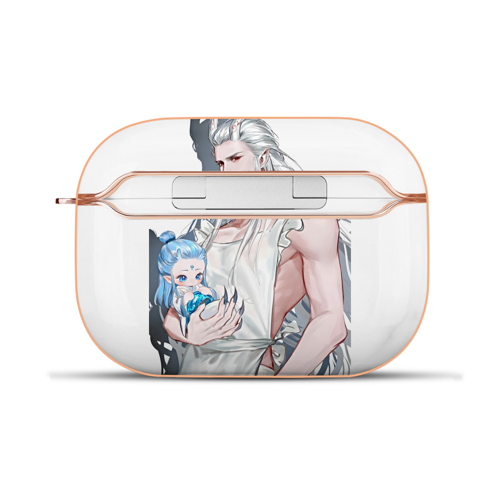 （画像用） Ne Zha 2 ナタ 魔童の大暴れ 【AirPods Pro用】ハードシェル保護ケース｜耐衝撃・防指紋・カラビナ付き商品仕様