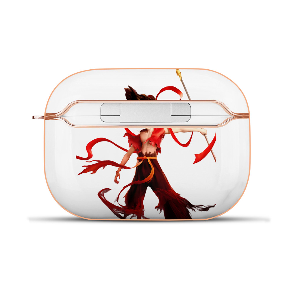 （画像用） Ne Zha 2 ナタ 魔童の大暴れ 【AirPods Pro用】ハードシェル保護ケース｜耐衝撃・防指紋・カラビナ付き商品仕様