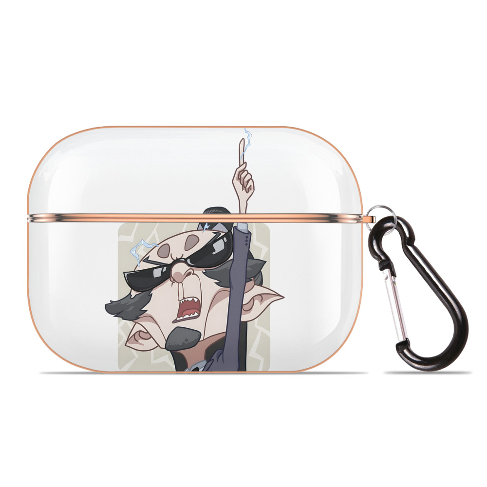 （画像用） Ne Zha 2 ナタ 魔童の大暴れ 【AirPods Pro用】ハードシェル保護ケース｜耐衝撃・防指紋・カラビナ付き商品仕様