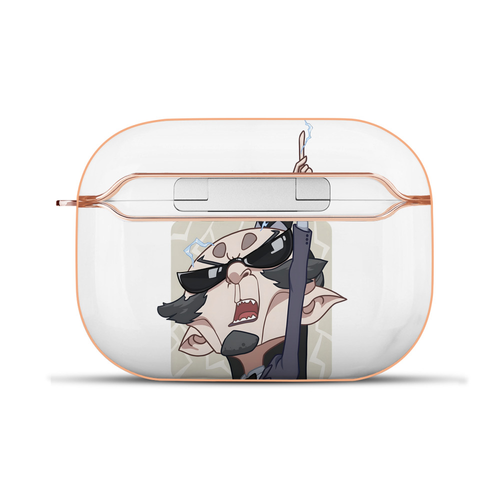 （画像用） Ne Zha 2 ナタ 魔童の大暴れ 【AirPods Pro用】ハードシェル保護ケース｜耐衝撃・防指紋・カラビナ付き商品仕様